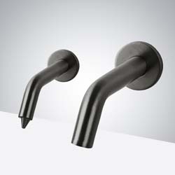 Black Wall Mounted Soap Dispenser